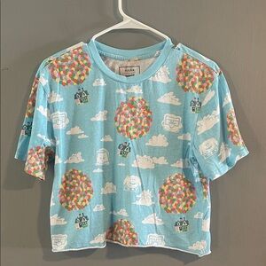 Loungefly 15th Anniversary‎ Disney Pixar UP! Crop Tee S